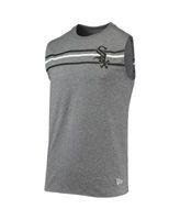 New Era Men's New Era Heathered Red Boston Sox Muscle Tank Top