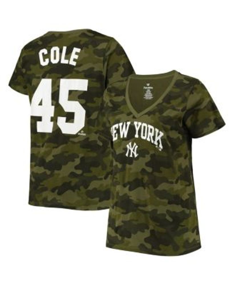 Youth Gerrit Cole Navy New York Yankees Player T-Shirt Size: Large