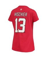 Women's Fanatics Branded Tom Brady Red Tampa Bay Buccaneers Player Icon  Name & Number V-Neck T-Shirt