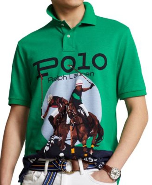 Polo Ralph Lauren Men's Classic-Fit Flag Mesh Polo Shirt | Connecticut Post  Mall