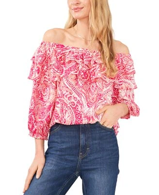 Women's Off-The-Shoulder Ruffle Top