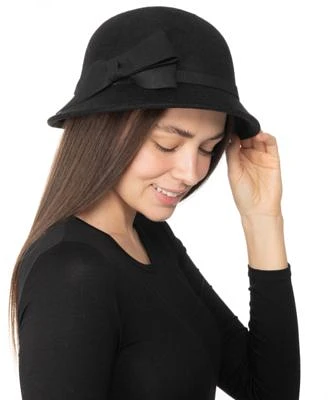 Women's Cloche Hat With Bow Detail, Created for Macy's 