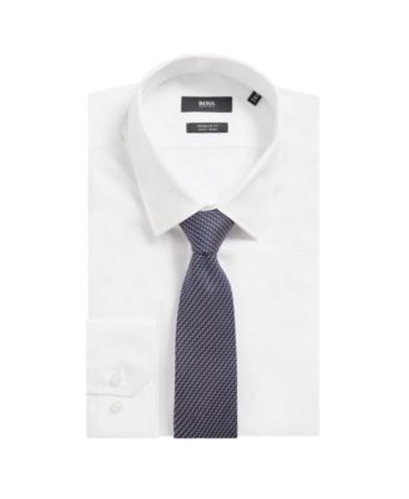 BOSS Men's Silk-Jacquard Tie