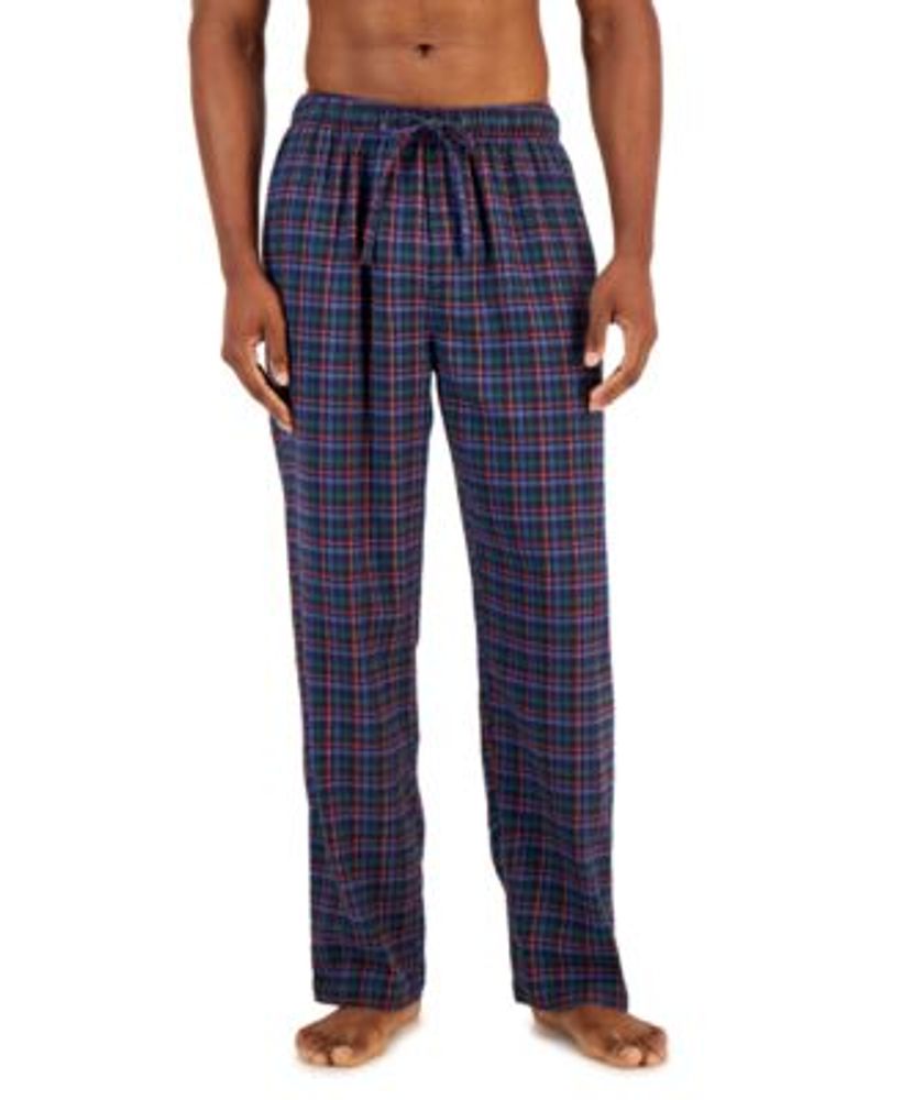 Men's Plaid Flannel Pajama Pants