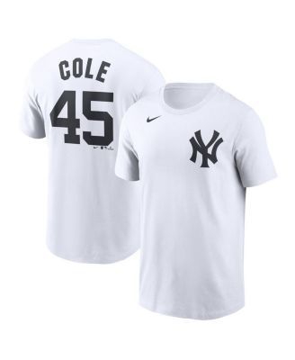 Men's Nike Gerrit Cole White New York Yankees Home Replica Player Name Jersey