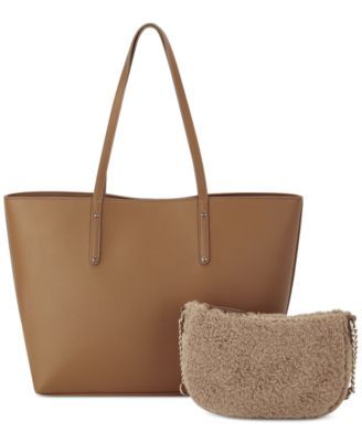 Zoiey Fleece 2-In-1 Tote, Created for Macy's 