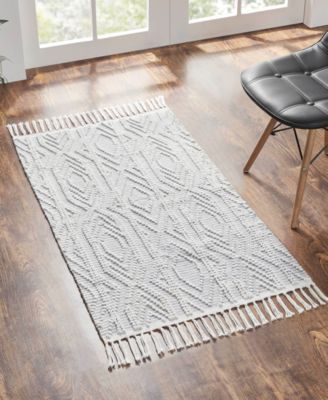 Textured Bubble Weave Accent Rug, 27" x 45"