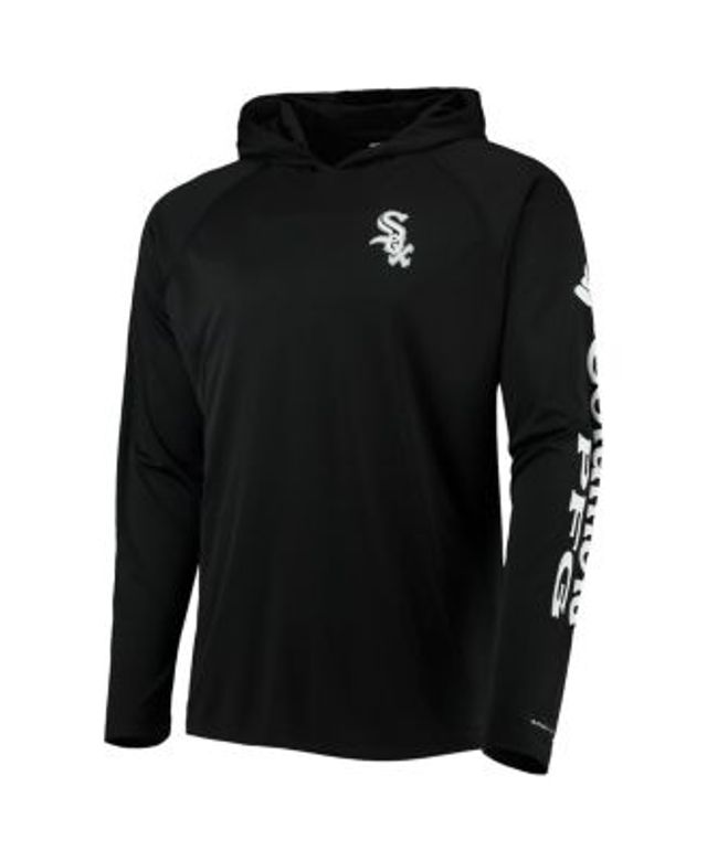 Chicago White Sox FOCO Camo Raglan Pullover Hoodie - Black