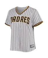Youth Brown San Diego Padres Full-Button Replica Jersey