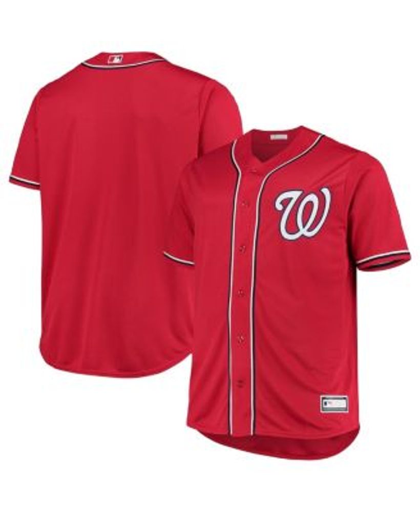 Men's Washington Nationals Nike Navy Alternate Replica Team