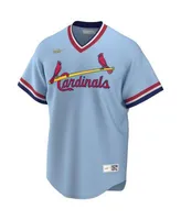 Nike Men's St. Louis Cardinals Blue Cooperstown Logo Pullover