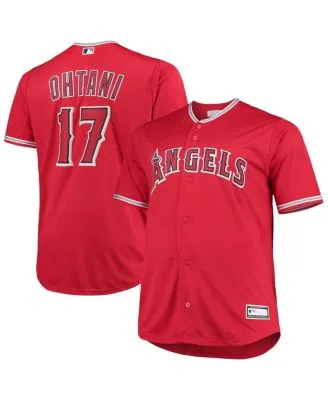 Men's Nike Shohei Ohtani Black Los Angeles Angels Black & White Name &  Number T-Shirt