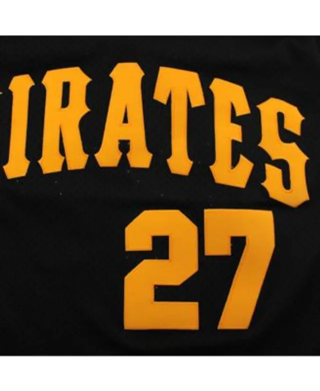 Mitchell & Ness Authentic Kent Tekulve Pittsburgh Pirates 1982 MLB Pullover Jersey Black / S