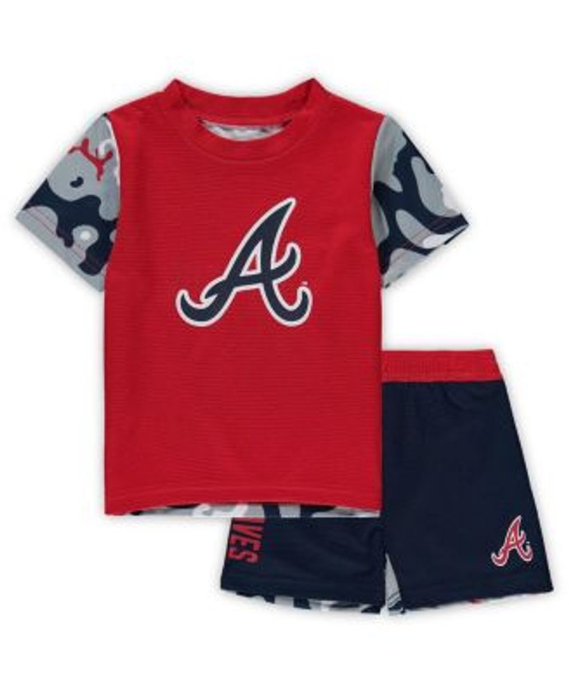 Nike Atlanta Braves Toddler Boys and Girls Official Blank Jersey - Macy's