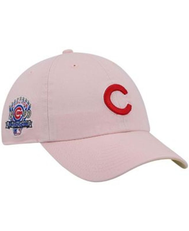 MLB Cleveland Indians Pink & White Baseball Cap