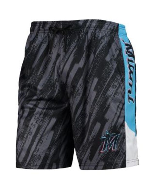 Men's Miami Marlins Light Blue City Edition Mesh Shorts