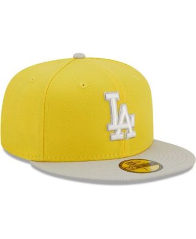 Men's New Era Brown Los Angeles Dodgers Bronze Color Pack 59FIFTY Fitted Hat