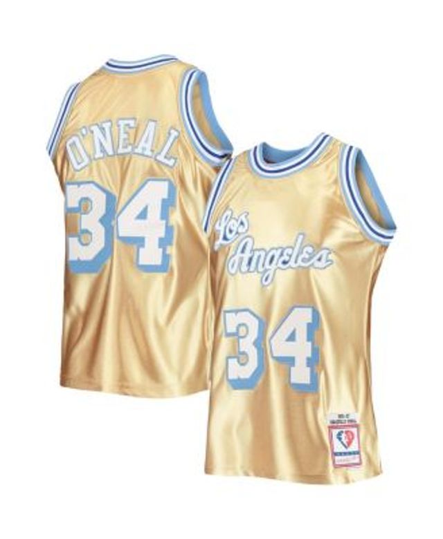 Mitchell & Ness Galaxy Swingman Shaquille O'Neal Los Angeles Lakers 1996-97 Jersey