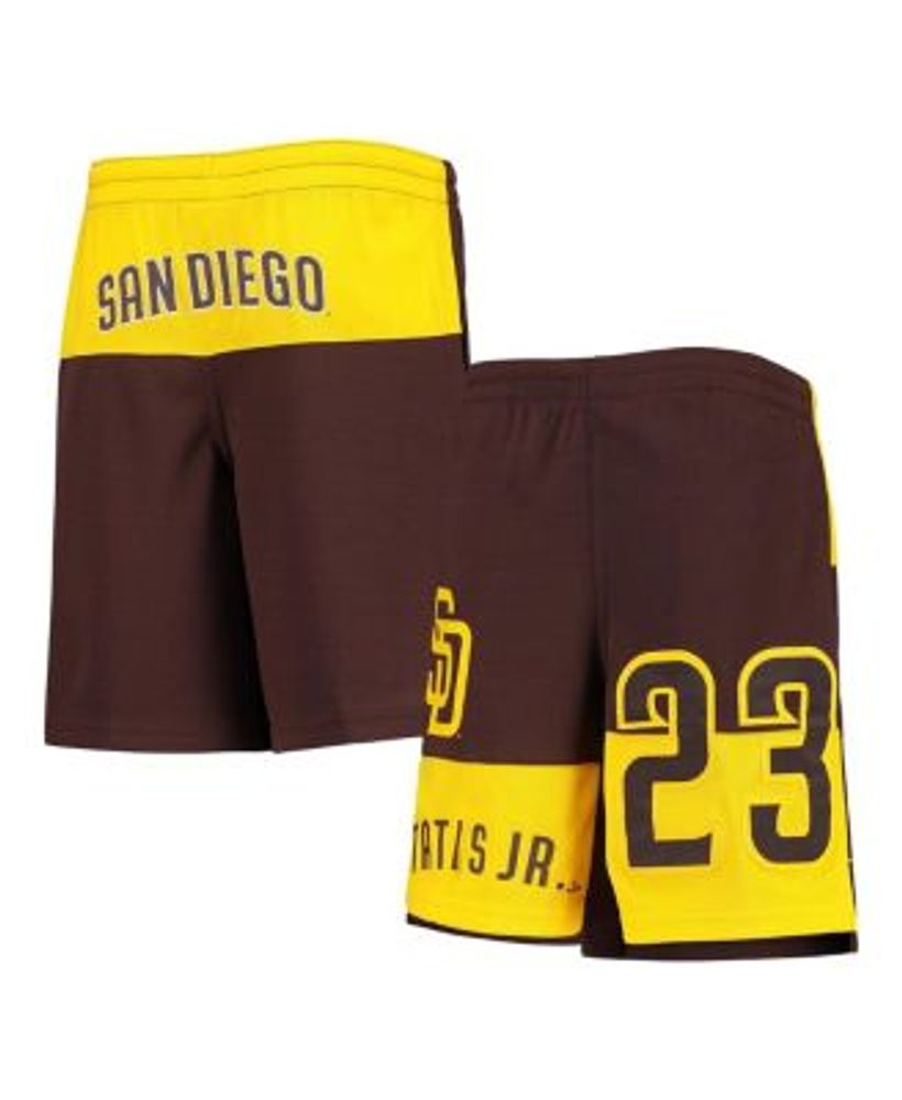 Youth Fernando Tatis Jr. Brown San Diego Padres Pandemonium Name & Number  Shorts