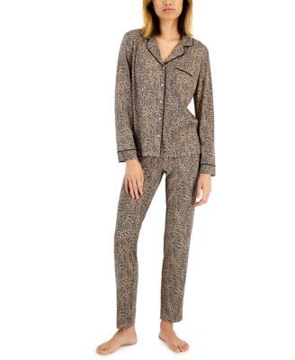 Women's Ultra-Soft Printed Packaged Pajama Set, Created for Macy's
