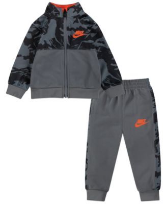 Baby Boys Camo Tricot Jacket and Joggers, 2 Piece Set