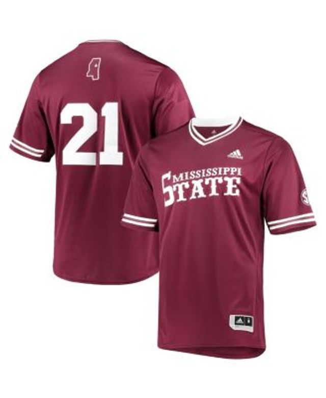 Men's Nike Natural Georgia Bulldogs Replica Baseball Jersey