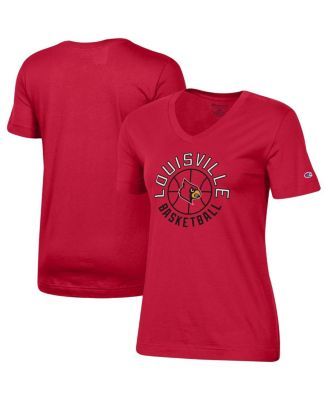 Women's Fanatics Branded Red Louisville Cardinals Team Mom T-Shirt Size: Small