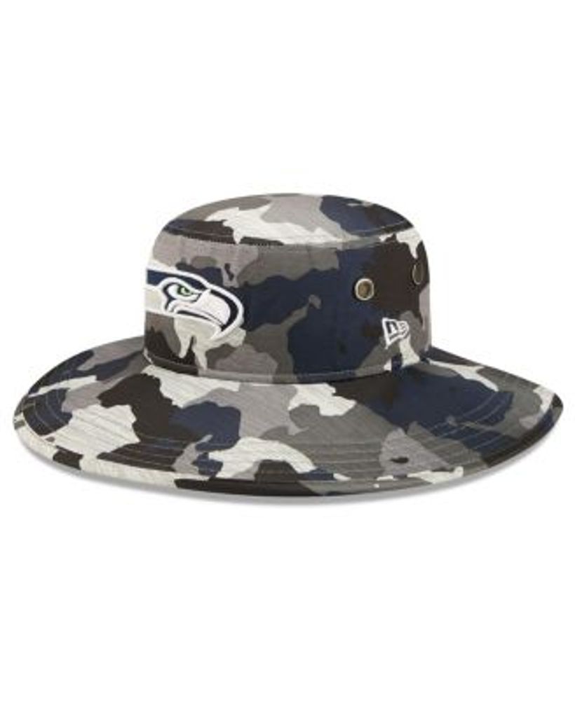 New Era Camo/Olive Seattle Seahawks Trucker 9FIFTY Snapback Hat