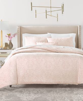 Distressed Damask Comforter Set, Created for Macy's