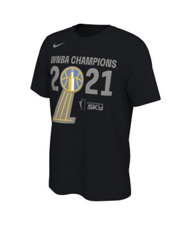 Milwaukee Bucks Nike 2021 NBA Finals Champions Trophy Ring Banner Ceremony  T-Shirt - White