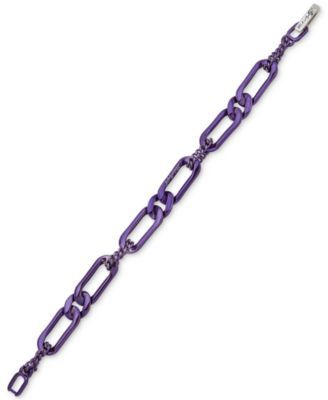 Purple Chain Flex Bracelet