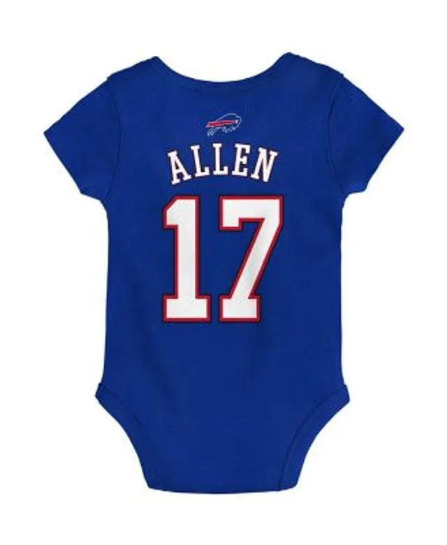 Josh Allen Buffalo Bills Outerstuff Youth Mainliner Name & Number T-Shirt - Royal Medium