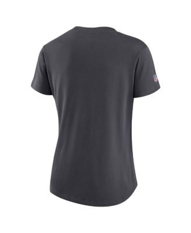 Nike Men's Chicago Bears Crucial Catch T-Shirt - Anthracite - M