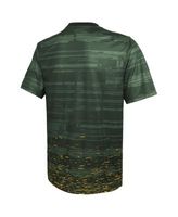 Men's New Era Midnight Green Philadelphia Eagles Combine Authentic Sweep T-Shirt Size: Medium