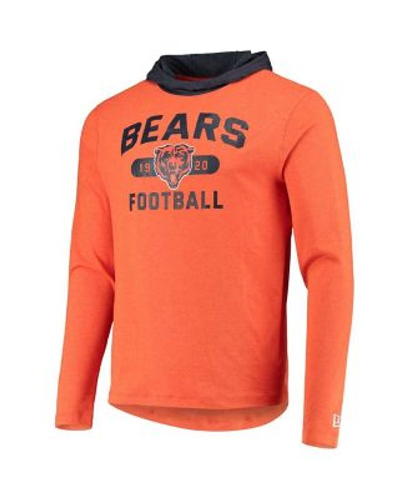 New Era Men's Navy Chicago Bears Current Raglan Long Sleeve T-shirt