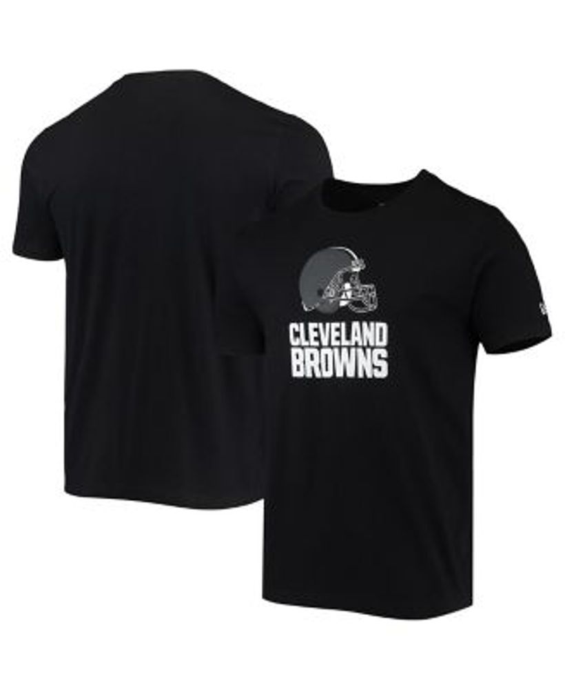 Men's Nike Black Cleveland Browns RFLCTV Name and Logo T-Shirt