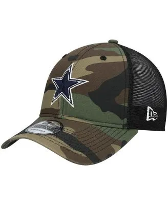 New Era Men's Camo Dallas Cowboys Main Trucker 9FIFTY Snapback Hat - Macy's