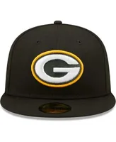 Men's New Era Gold Green Bay Packers Omaha 59FIFTY Hat