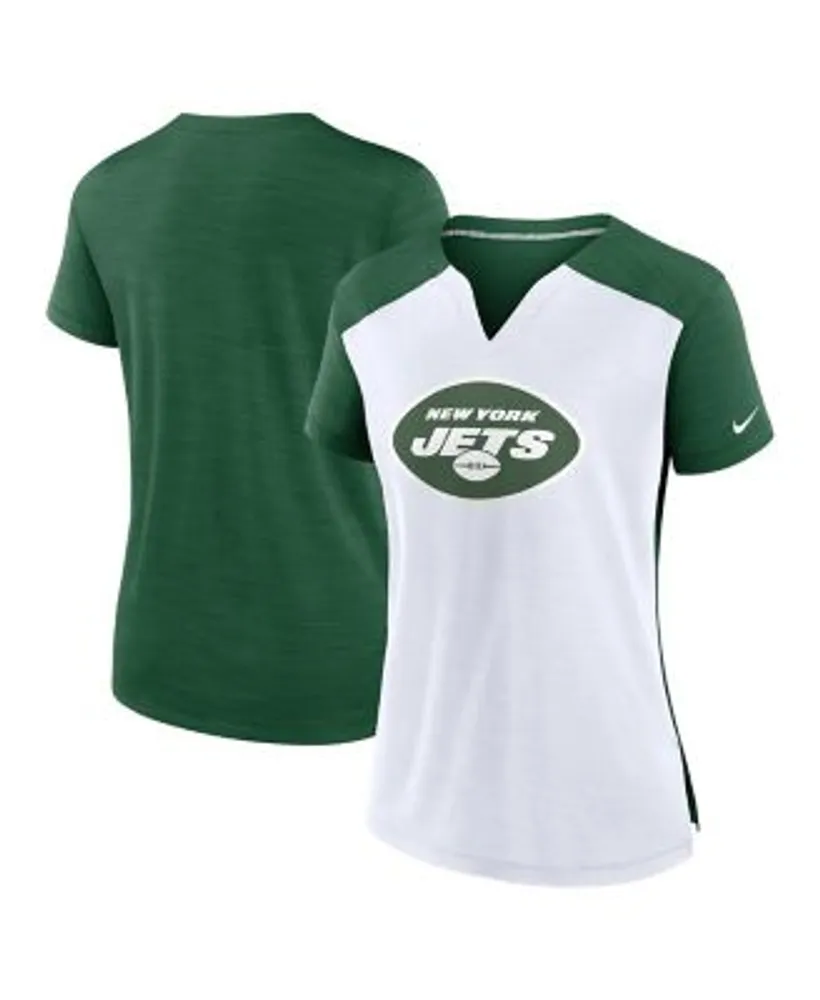 Nike Women's White, Green New York Jets Impact Exceed Performance