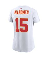 Patrick Mahomes Kansas City Chiefs Womens Red Boyfriend Long Sleeve Player  T Shirt