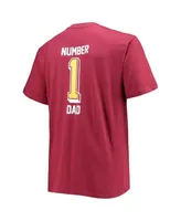 Profile Men's Burgundy Washington Commanders Big and Tall Two-Sided T-shirt  - Macy's