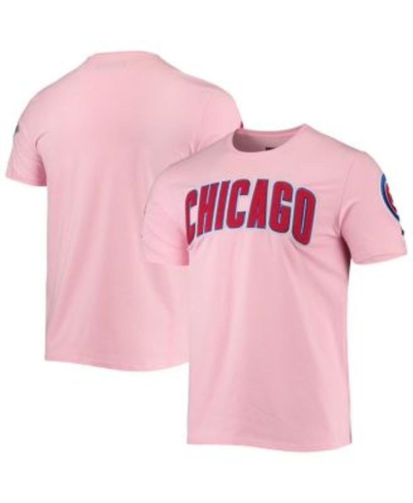 Pro Standard Men's Pink Chicago Cubs Club T-shirt