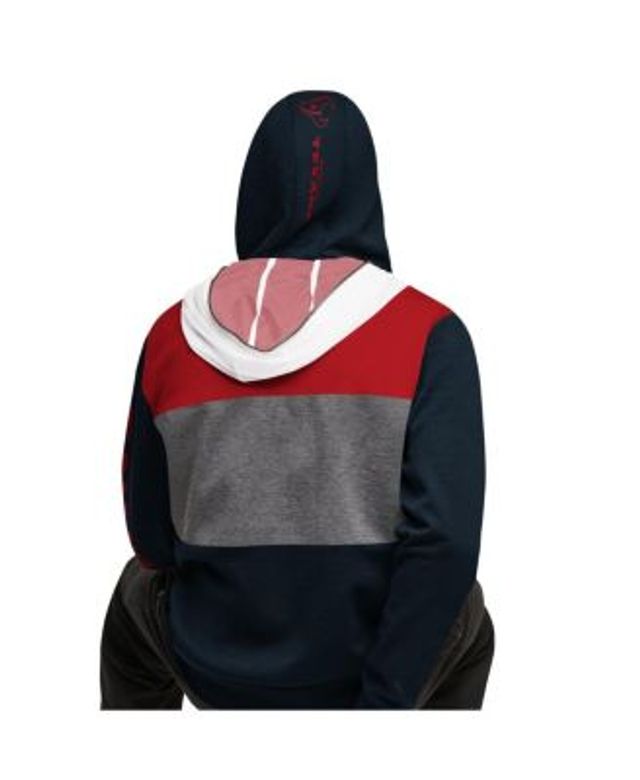 Houston Texans Nike Surrey Legacy Pullover Hoodie - Heathered Charcoal/Navy