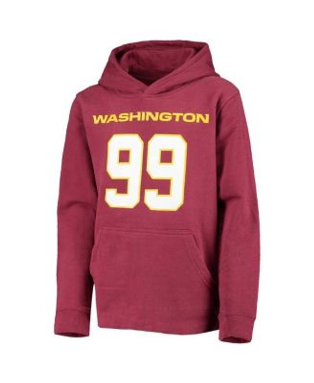 Nike Youth Washington Commanders Alternate Logo Red Hoodie