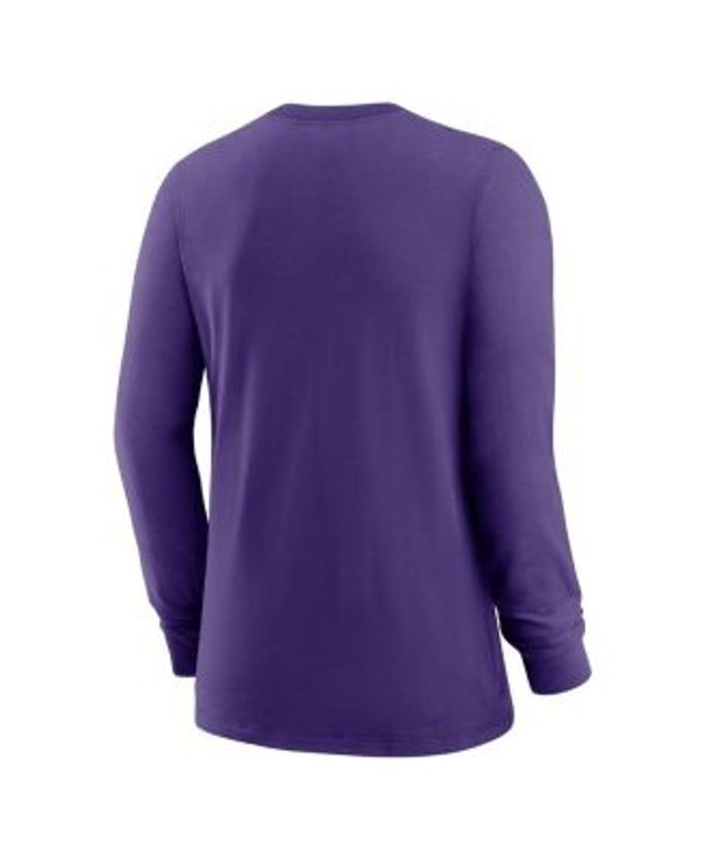 Minnesota Vikings Nike Women's City Mascot Breathe Long Sleeve T-Shirt -  Purple