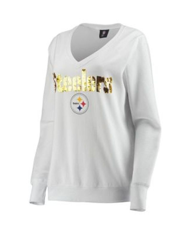 Pittsburgh Steelers Cuce Women's Sequins T-Shirt