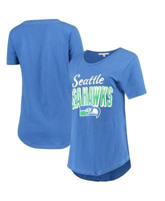 Seattle Seahawks Junk Food Women's Team Spirit Tie-Dye T-Shirt – Royal