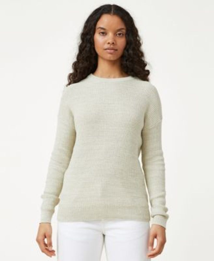 Women's Everyday Moss Stitch Pullover Sweater
