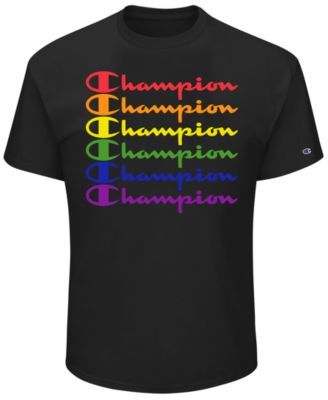 Men's Pride Script Logo Graphic Short-Sleeve T-Shirt