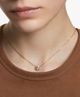 Silver-Tone Constella Crystal Pendant Necklace, 14-7/8" + 2" extender